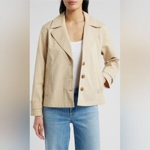 Caslon Swing Trench Coat